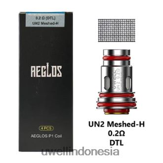 UWELL AEGLOS kumparan | 4 paket p1 un2 menyatu-h 0,2ohm XP2J2H271 UWELL Indonesia