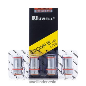 UWELL CROWN 3 gulungan (4 bungkus) un2 jala 0,23ohm XP2J2H94 UWELL Vape Disposable