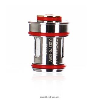 UWELL CROWN 4 koil pengganti (4 paket) un2 jaring ganda 0,23ohm XP2J2H184 UWELL Vape Disposable