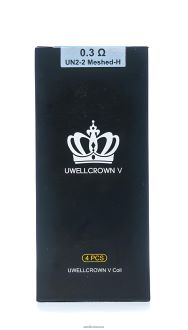 UWELL CROWN V kumparan | 4 paket un2 menyatu 0,23ohm XP2J2H67 UWELL Vape Flavours Disposable