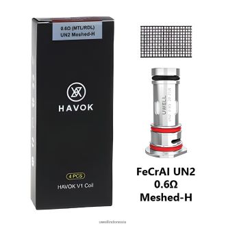 UWELL HAVOK V1 gulungan (4 bungkus) 0,6ohm XP2J2H151 UWELL Indonesia