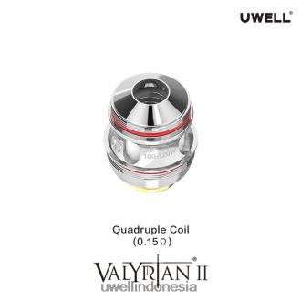 UWELL VALYRIAN 2 koil pengganti (2 paket) empat kali lipat 0,15ohm XP2J2H31 UWELL Indonesia