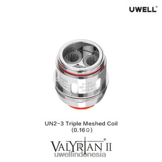 UWELL VALYRIAN 2 koil pengganti (2 paket) un2-3 jaring rangkap tiga 0,16ohm XP2J2H30 UWELL Vape For Sale