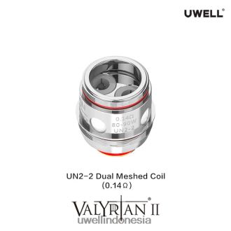 UWELL VALYRIAN 2 koil pengganti (2 paket) un2 jaring ganda 0,14ohm XP2J2H29 UWELL Online Shop