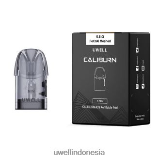 UWELL CALIBURN A3 pod pengganti | 4 paket 1,0ohm XP2J2H18 Best UWELL Flavours