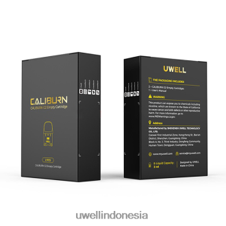 UWELL CALIBURN G2 pod pengganti 2 pak XP2J2H17 UWELL Vape Flavours Disposable
