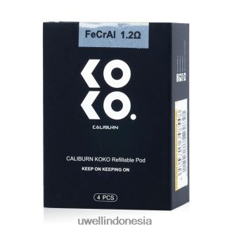 UWELL CALIBURN KOKO polong (4 bungkus) 1,2ohm XP2J2H95 UWELL Vape Price