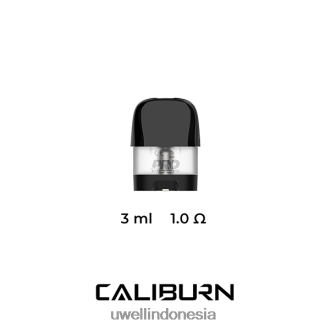 UWELL CALIBURN X pod pengganti | 2 pak 1,0ohm XP2J2H47 UWELL Vape Flavours Disposable
