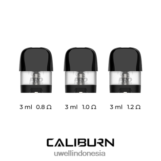 UWELL CALIBURN X pod pengganti | 2 pak 1,0ohm XP2J2H47 UWELL Vape Flavours Disposable
