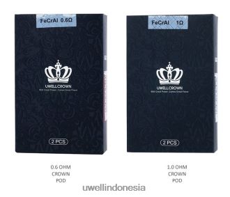 UWELL CROWN polong (2 bungkus) 1,0ohm XP2J2H266 UWELL Vape Pod