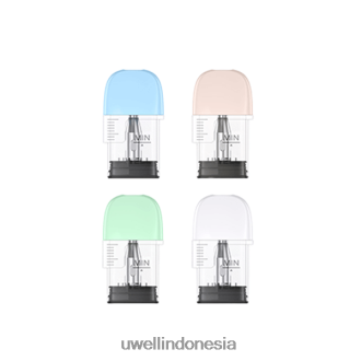 UWELL POPREEL P1 pod pengganti (4 paket) 1,2ohm XP2J2H84 UWELL Vape Disposable