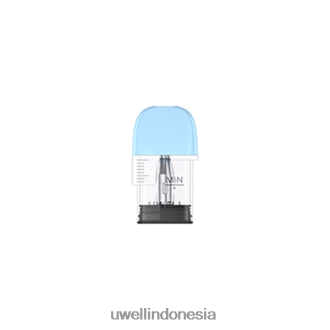 UWELL POPREEL P1 pod pengganti (4 paket) 1,2ohm XP2J2H84 UWELL Vape Disposable