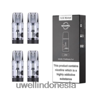 UWELL WHIRL F polong (4 bungkus) 1,2ohm XP2J2H198 Best UWELL Flavours