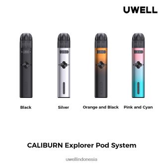 UWELL CALIBURN EXPLORER kit (sistem pod) hitam XP2J2H164 UWELL Vape Disposable