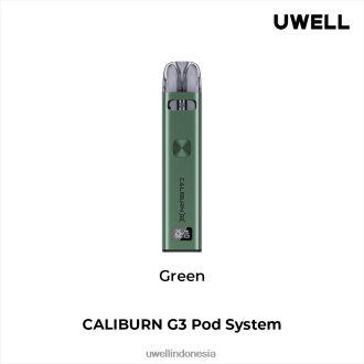 UWELL CALIBURN G3 perlengkapan hijau XP2J2H136 UWELL Vape Pod