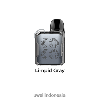 UWELL CALIBURN GK2 paket pod abu-abu jernih XP2J2H105 UWELL Vape Price