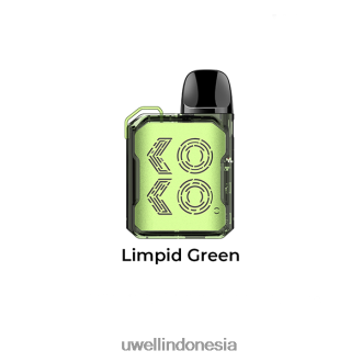 UWELL CALIBURN GK2 paket pod hijau jernih XP2J2H104 UWELL Vape Disposable