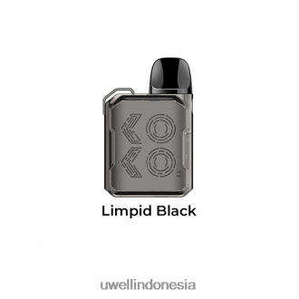 UWELL CALIBURN GK2 paket pod hitam jernih XP2J2H106 UWELL Vape Pod