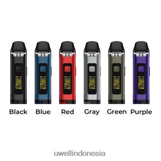 UWELL CROWN D paket pod hitam XP2J2H117 UWELL Vape Flavours Disposable