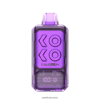 UWELL CALIBURN bar s12000 vape sekali pakai es anggur XP2J2H285 UWELL Vape Price