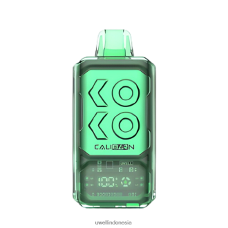 UWELL CALIBURN bar s12000 vape sekali pakai miami mint XP2J2H287 UWELL Vape Flavours Disposable