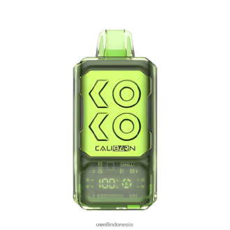 UWELL CALIBURN bar s12000 vape sekali pakai miami mint XP2J2H287 UWELL Vape Flavours Disposable