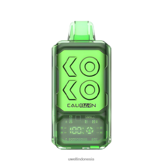 UWELL CALIBURN bar s18000 vape sekali pakai apel ganda XP2J2H304 UWELL Vape Disposable